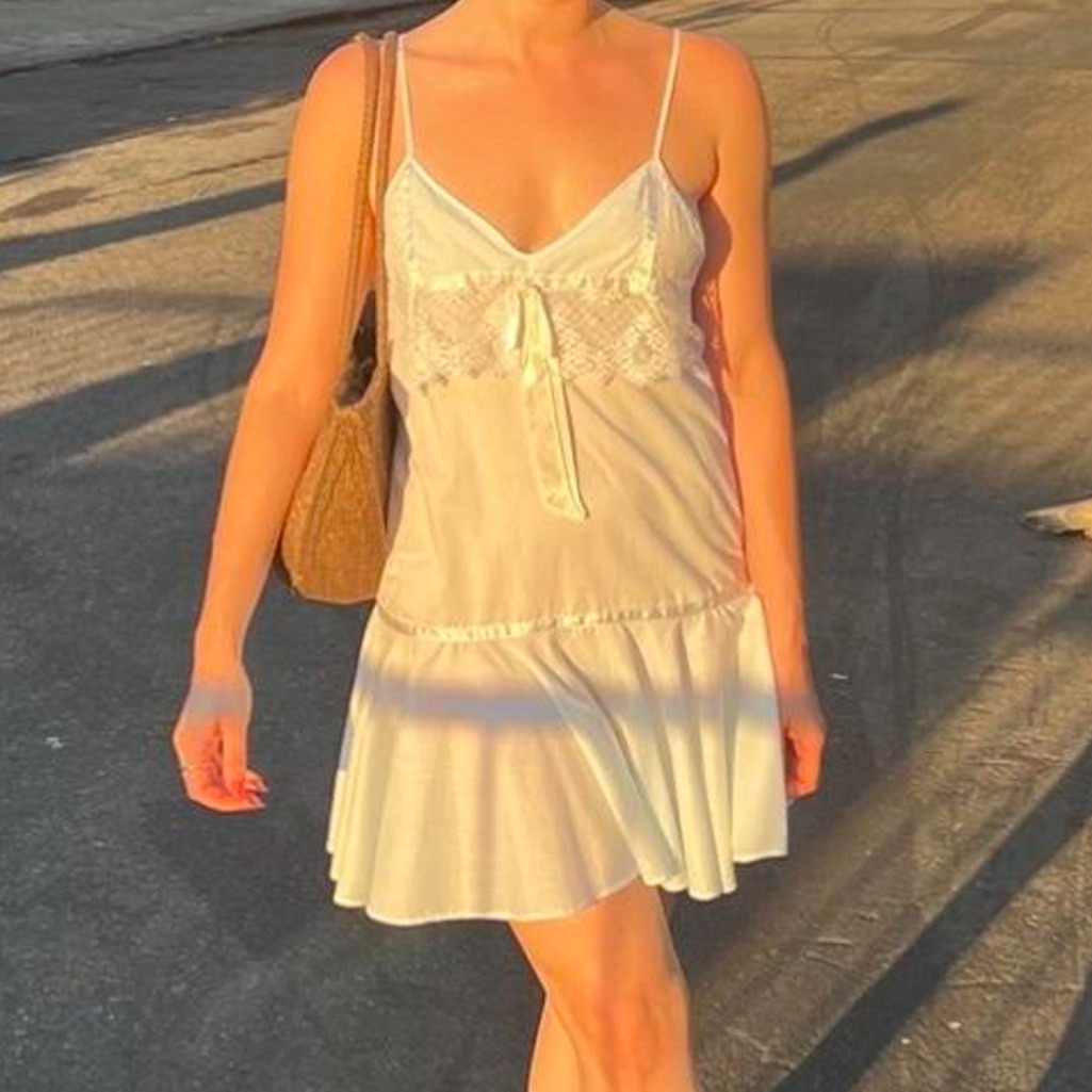 Rare 1970s Diane Von Furstenberg Dvf Slip Dress